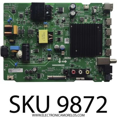 MAIN FUENTE (COMBO) PARA TV TOSHIBA·FIRE TV 4K·UHD·HDR / NUMERO DE PARTE 294629 / TPD.MT9612.PB751 / 55C350KU / 4605225A0 / PANEL'S HD550Y1U72-T0L2K2\SM\CKD3A\ROH / HD550Y1U72-T0L2K2\S1\GM\ROH / 292379 / DISPLAY HV550QUB-F70 / MODELO 55C350KU